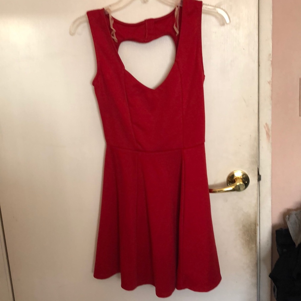 Red dress